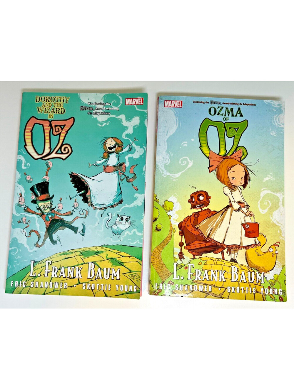 Lot of Oz Comics, Ozma of Oz and Dorothy and the Wizard in Oz by L. Frank Baum